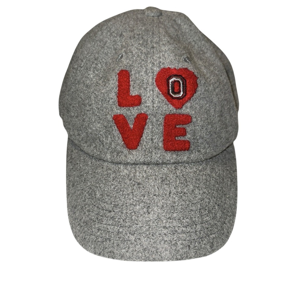 Ohio State Buckeyes Adjustable Cap Hat LOVE Womens Top‎ Of The World
